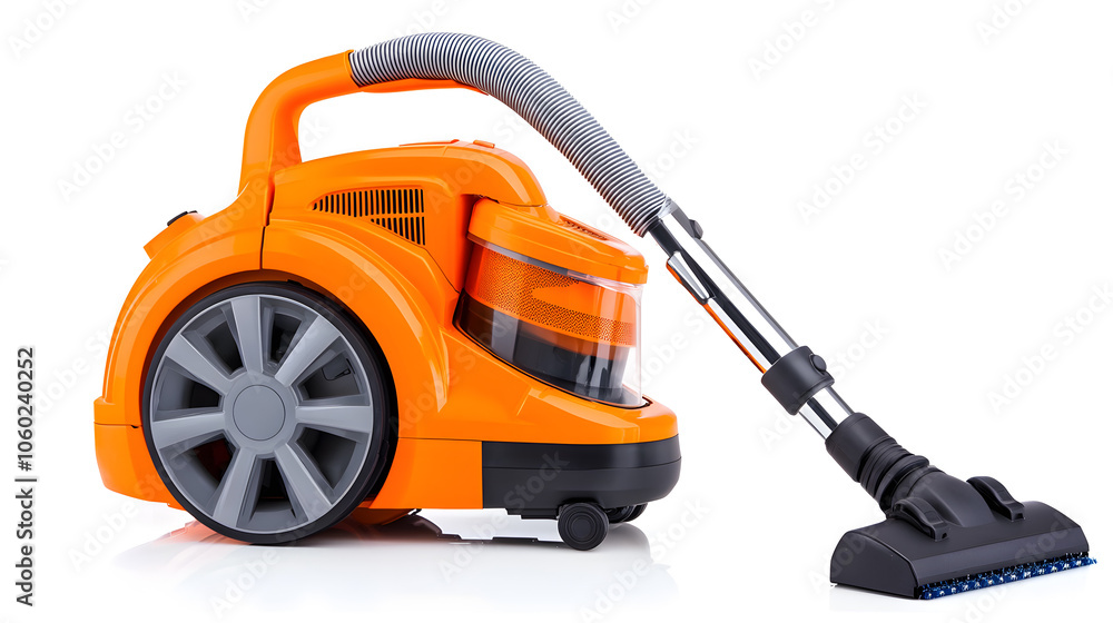 Fototapeta premium Vacuum cleaner, isolated on white background