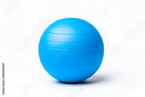  Fitness ball isolated on white transparent background