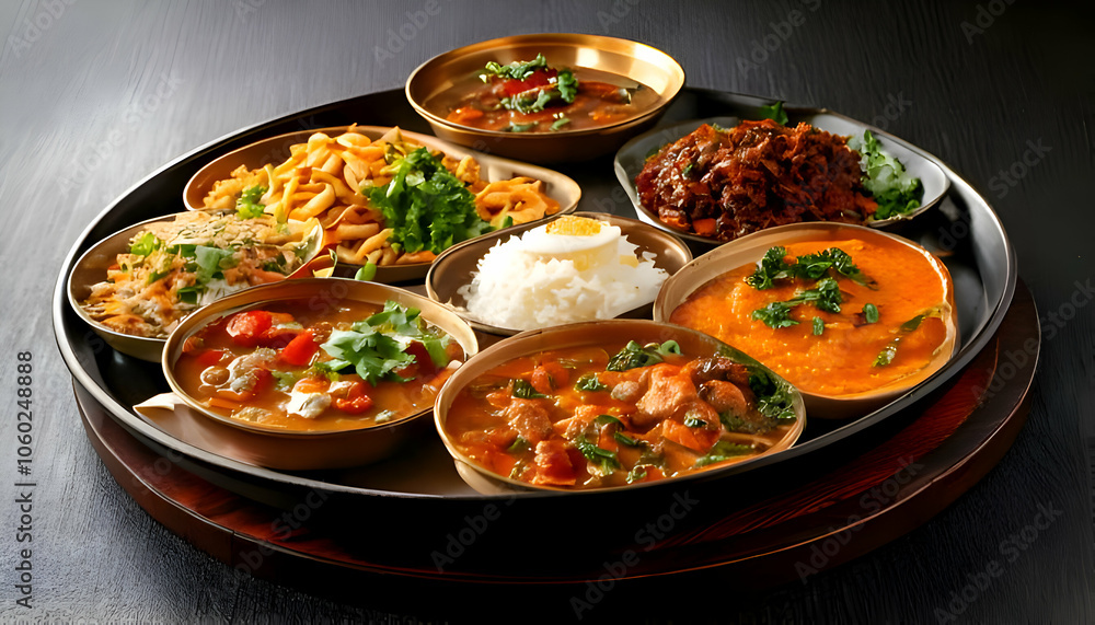 Fusion dishes that blend multiple cuisines. Fusion dishes that blend multiple cuisines.