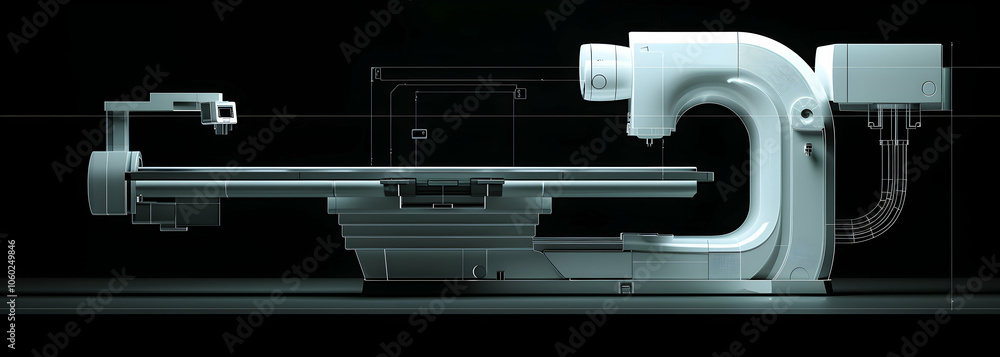 Obraz premium Innovations in X-Ray Technology: The Future of Medical Imaging 