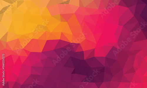 gradient style low polygonal shape abstract origami background for your business use