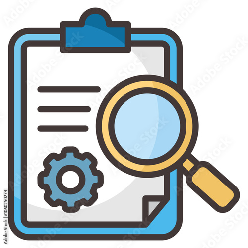 It Governance  Icon Element For Design