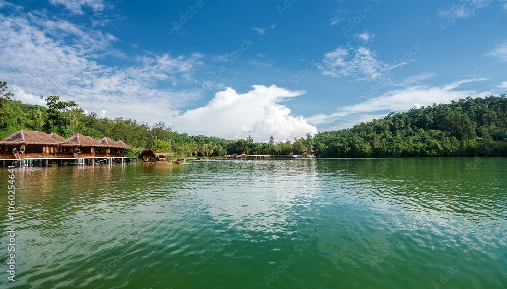 Fototapeta premium リゾート地の風景
