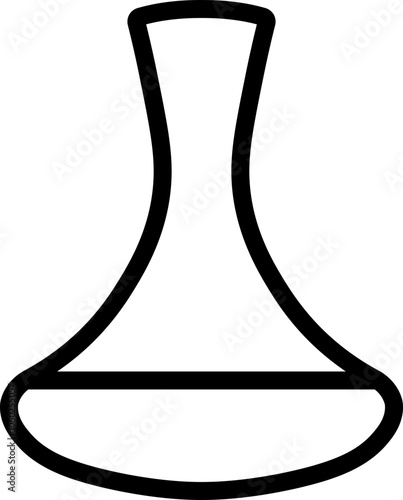 Wine Decanter Line Icon