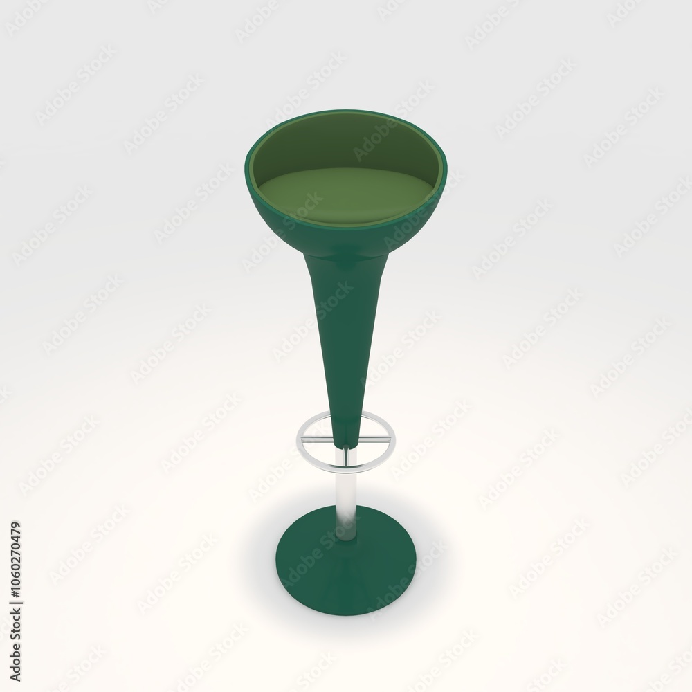 3d render bar stool design element. Furniture Collection 3d render bar stool design element. Furniture Collection
