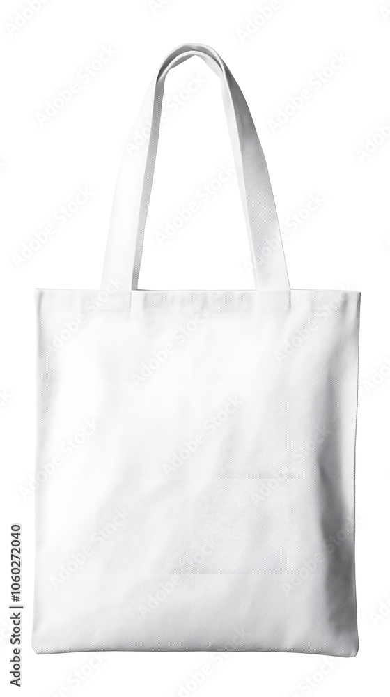 Blank Eco Friendly White tote bag mock up, isolated on white background Blank Eco Friendly White tote bag mock up, isolated on white background