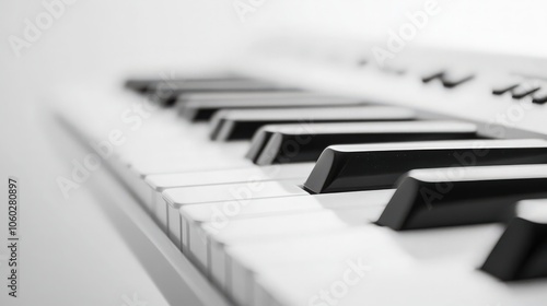 Wallpaper Mural piano keys close up Torontodigital.ca