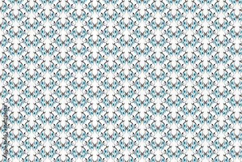 Different patterns created from Turkish evil eye beads. Eye patterns following each other