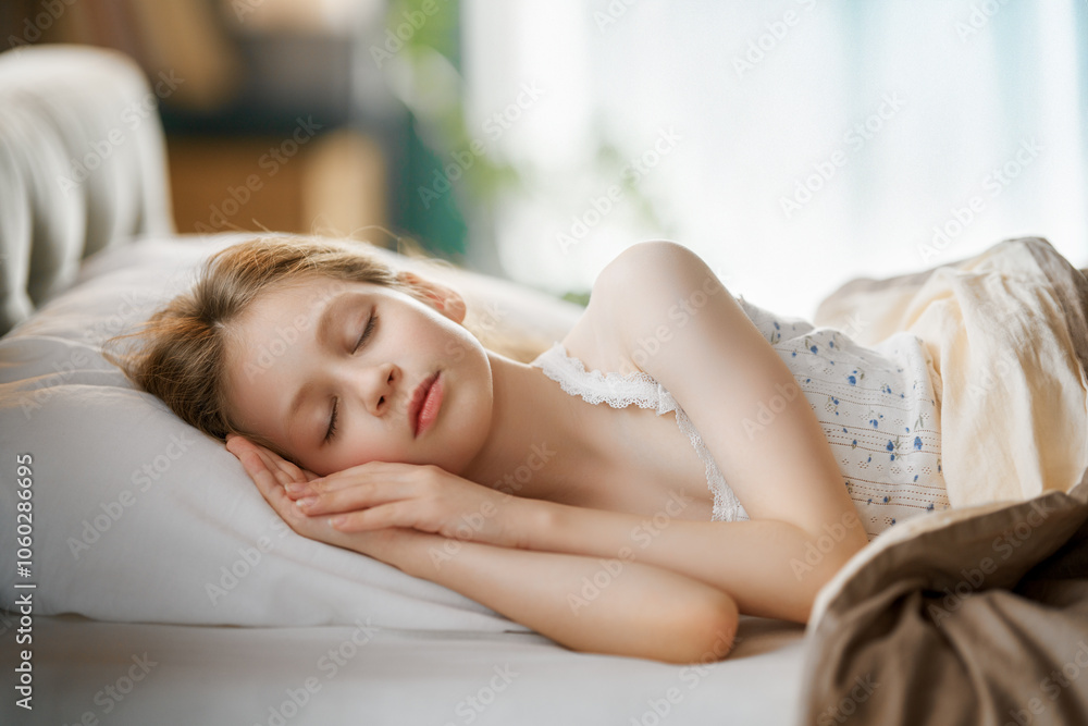 child is sleeping in the bed child is sleeping in the bed