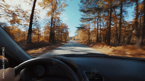 Wallpaper Mural drive car Torontodigital.ca