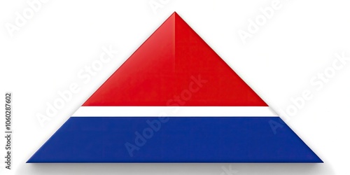 panoramic view of dynamic patriotic small triangles in red white blue Free Download panoramic view of dynamic patriotic small triangles in red white blue - GFXLoad
