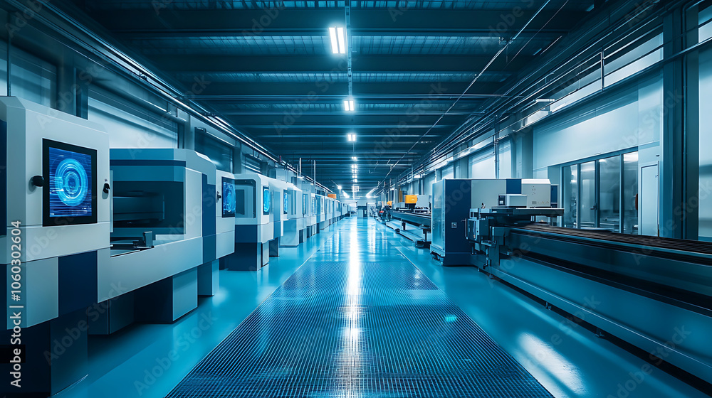 Fototapeta premium car factory