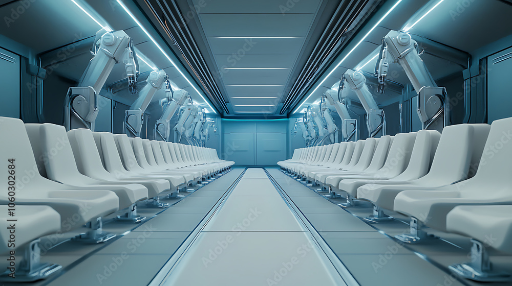 Obraz premium car factory