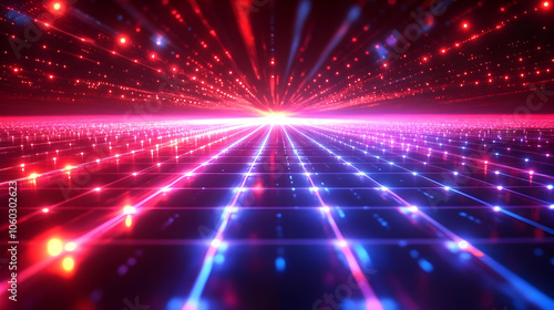 Abstract 3D Background with...