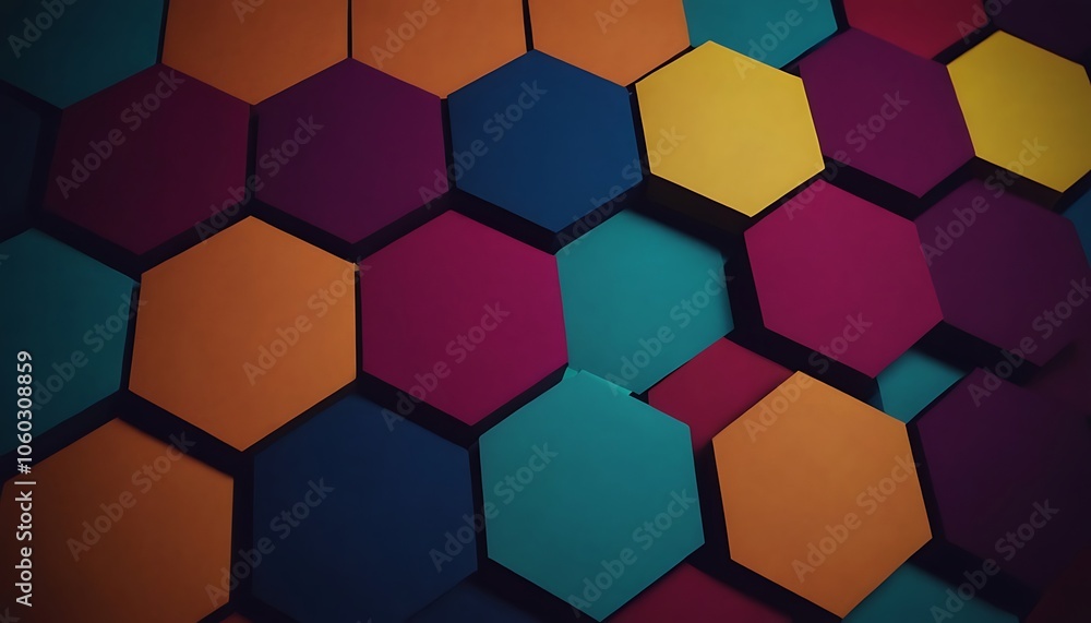 Minimalistic Abstract Red Hexagons Background with Soft Ambient Lighting and Copy-Space,futuristic, copy space, design element, abstract, hexagon, red, background,86 Minimalistic Abstract Red Hexagons Background with Soft Ambient Lighting and Copy-Space,futuristic, copy space, design element, abstract, hexagon, red, background,86