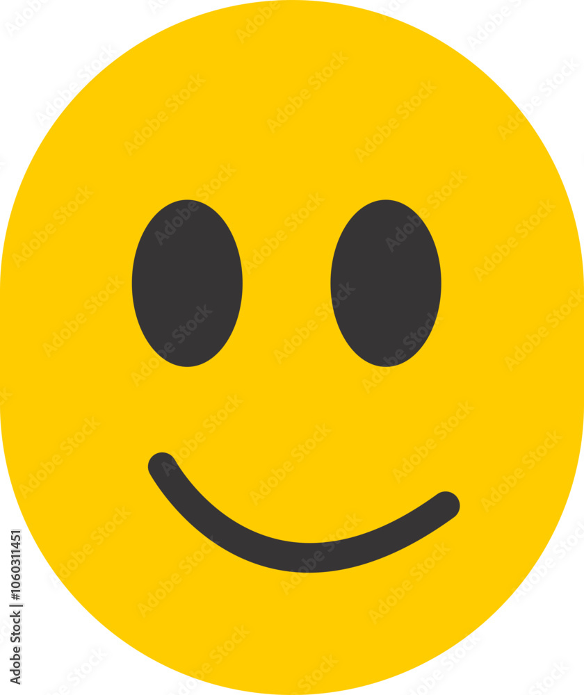 Fototapeta premium black and yellow emojis with different face expressions 