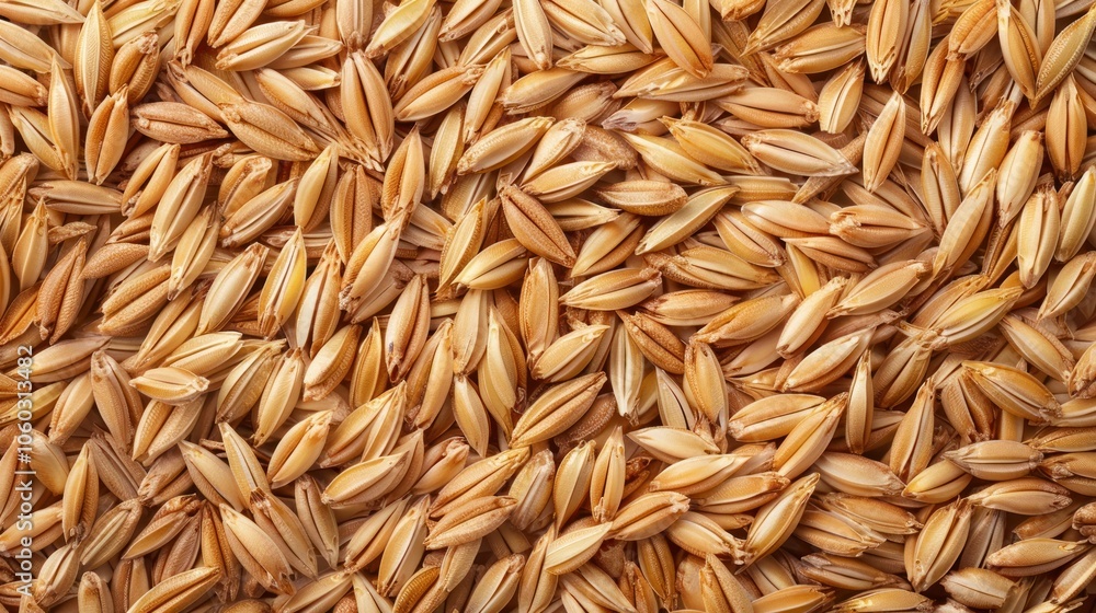 Scattered wheat seeds background. Scattered wheat seeds background.