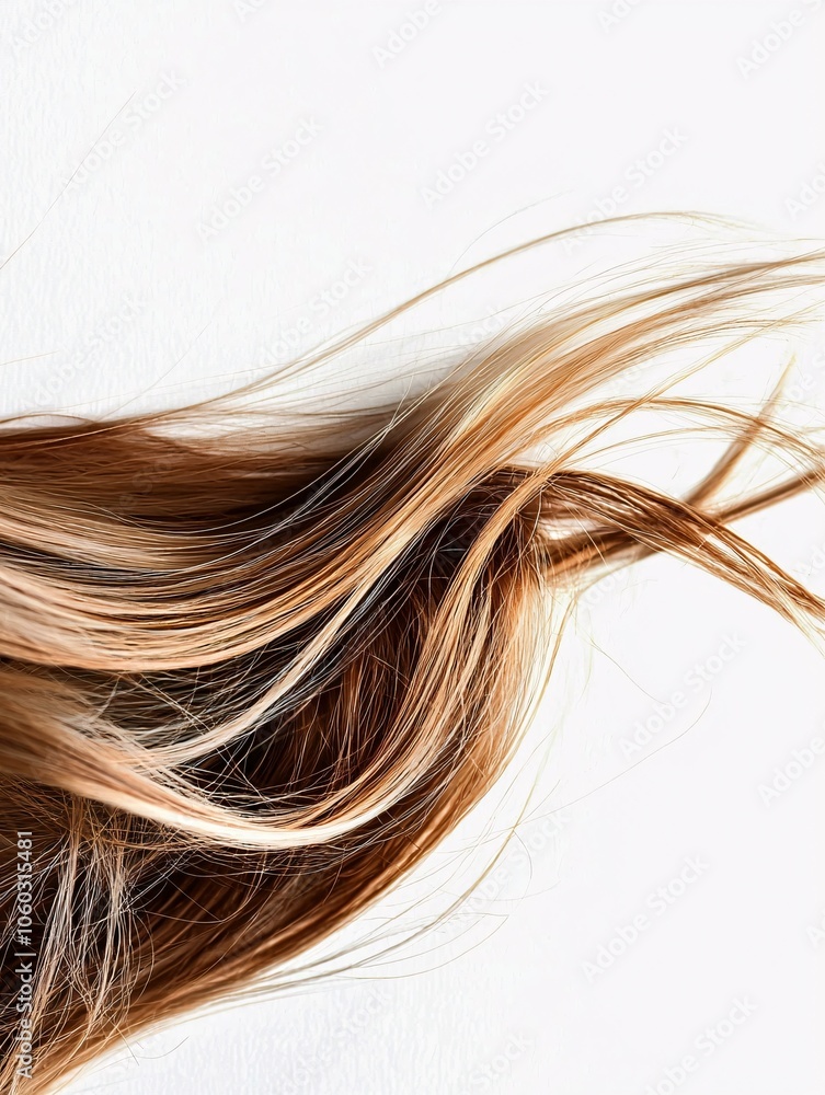 A delicate strand of hair lies softly against a pale backdrop, highlighting its distinctive texture and hue, ideal for beauty or styling inspiration. A delicate strand of hair lies softly against a pale backdrop, highlighting its distinctive texture and hue, ideal for beauty or styling inspiration.