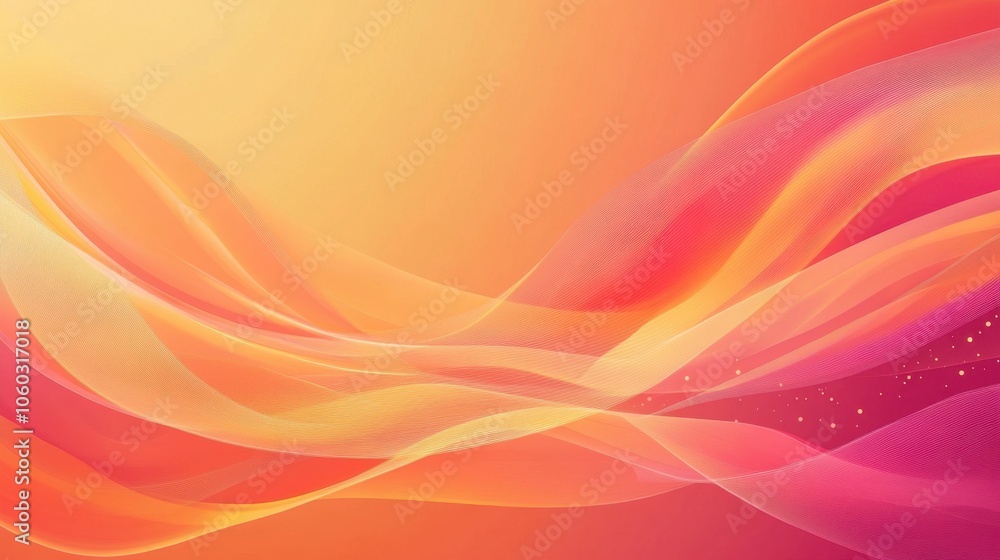 Vibrant Abstract Gradients of Warm Sunset Tones Vibrant Abstract Gradients of Warm Sunset Tones