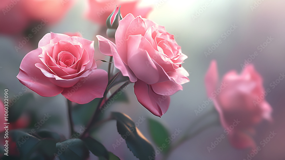 Fototapeta premium pink flower