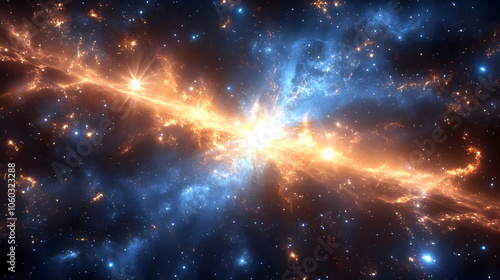 Cosmic Explosion -  Abstrac...