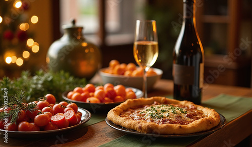 italian new year celebrations often involve feasting food wine family friends