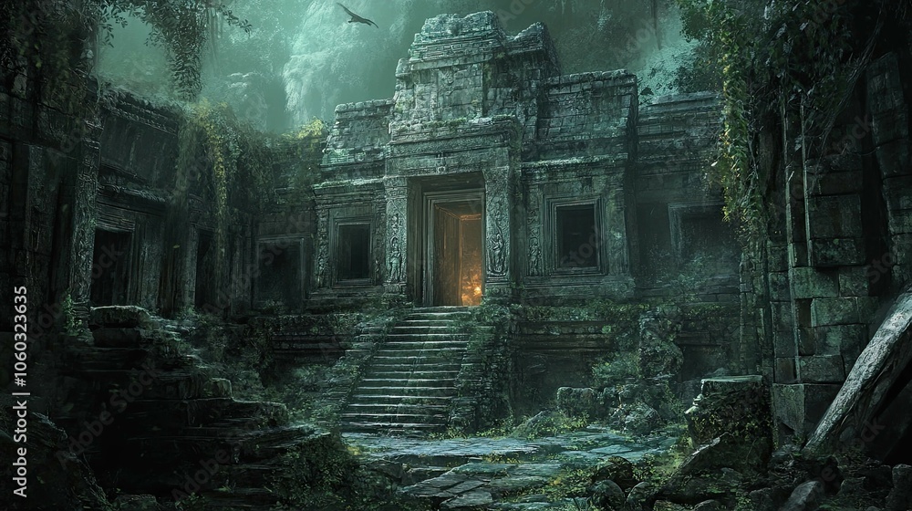 Ancient Ruins with Hidden Horrors interior Ancient Ruins with Hidden Horrors interior