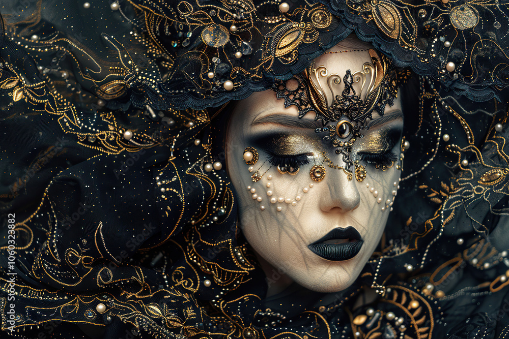 Astrological composition with concept of Virgo zodiac sign symbol Astrological composition with concept of Virgo zodiac sign symbol