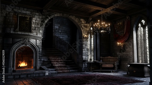 Haunted Castle Mountain interior 