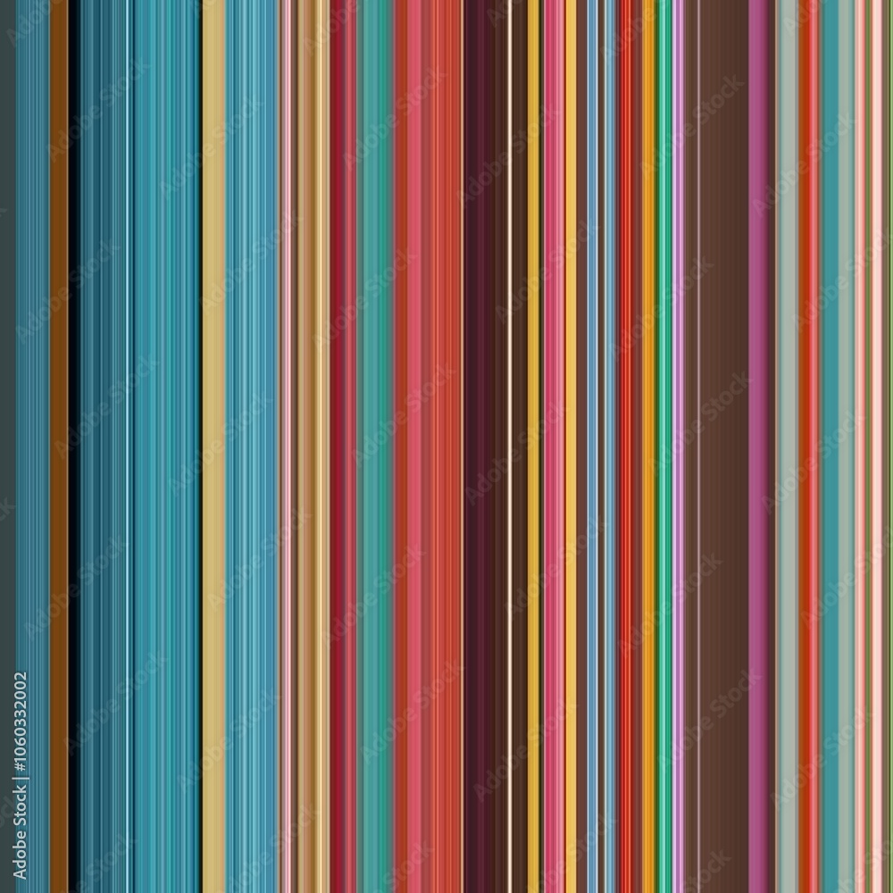 Retro Rainbow Stripes: Multicolor Linear Pattern Retro Rainbow Stripes: Multicolor Linear Pattern