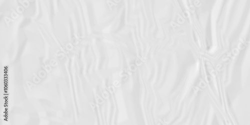 White crumpled paper texture. White wrinkled paper texture. White paper texture. White crumpled and top view textures can be used for background of text or any contents.