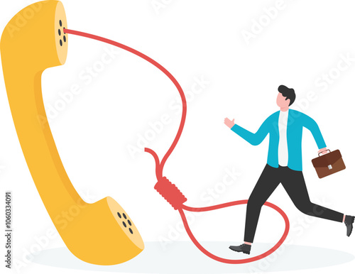 Phone scams, telecommunications scams, scammers trick victims by phone calls, financial crime and financial fraud

