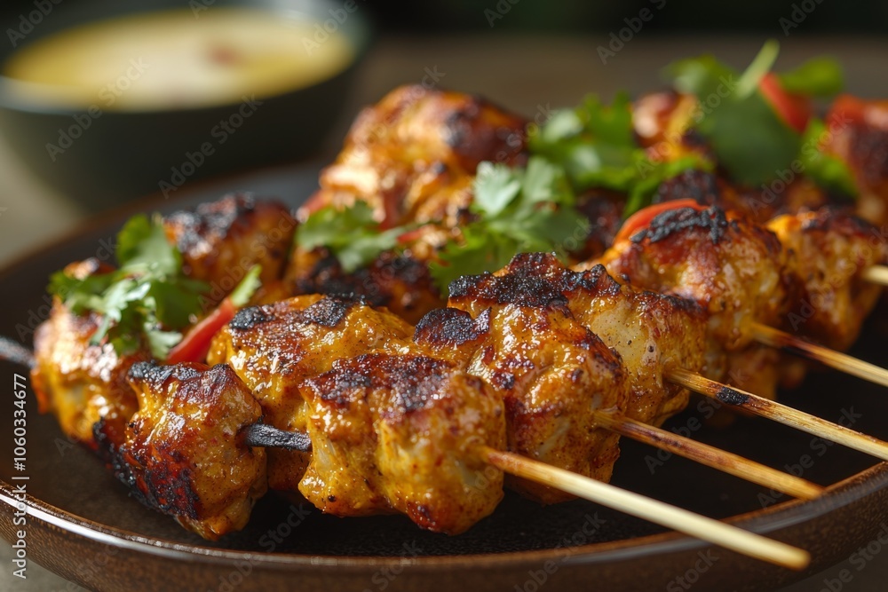 Indonesian Satay Food Menu Indonesian Satay Food Menu