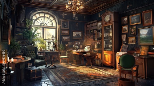 Wallpaper Mural Hidden Object puzzle game Environment interior  Torontodigital.ca