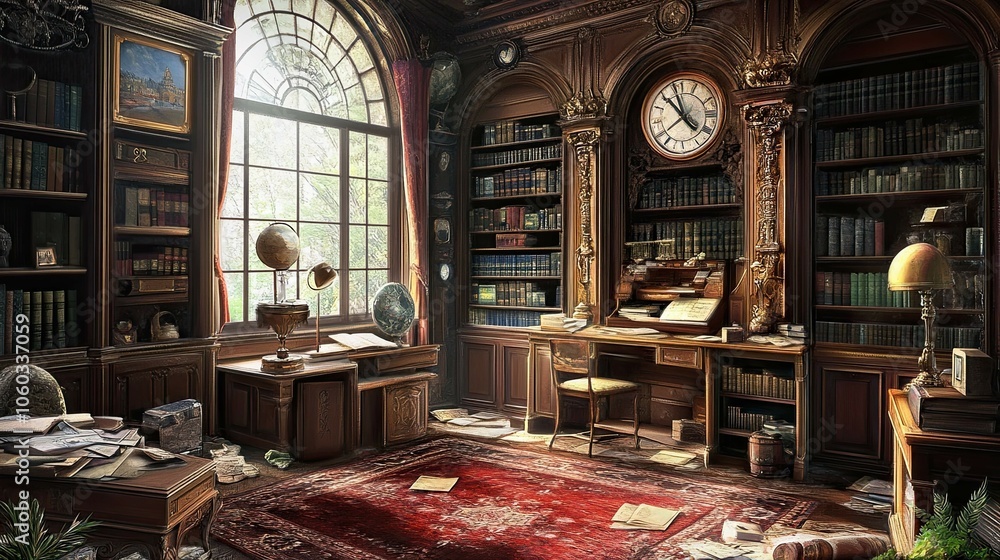 Hidden Object puzzle game Environment interior Hidden Object puzzle game Environment interior