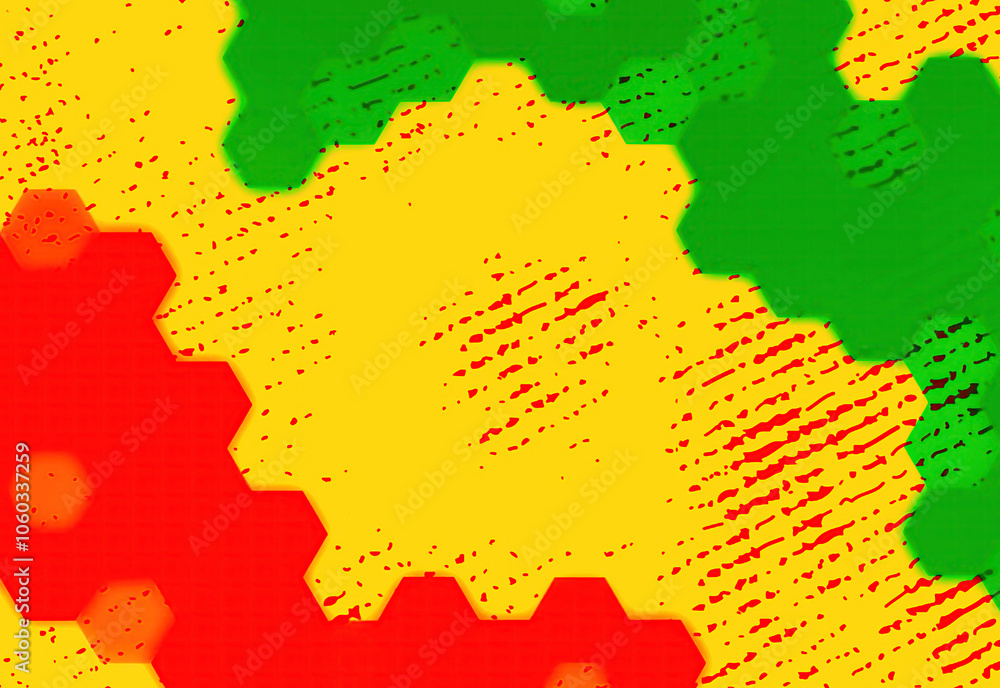 Obraz premium Honeycomb texture grunge background paint abstraction