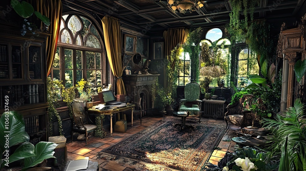 Hidden Object puzzle game Environment interior Hidden Object puzzle game Environment interior