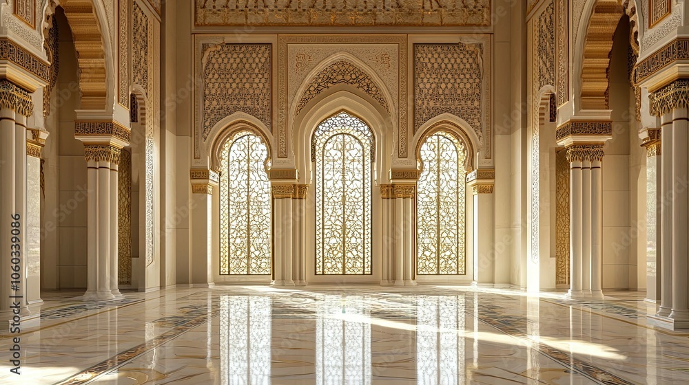 Obraz premium Islamic Architecture interior