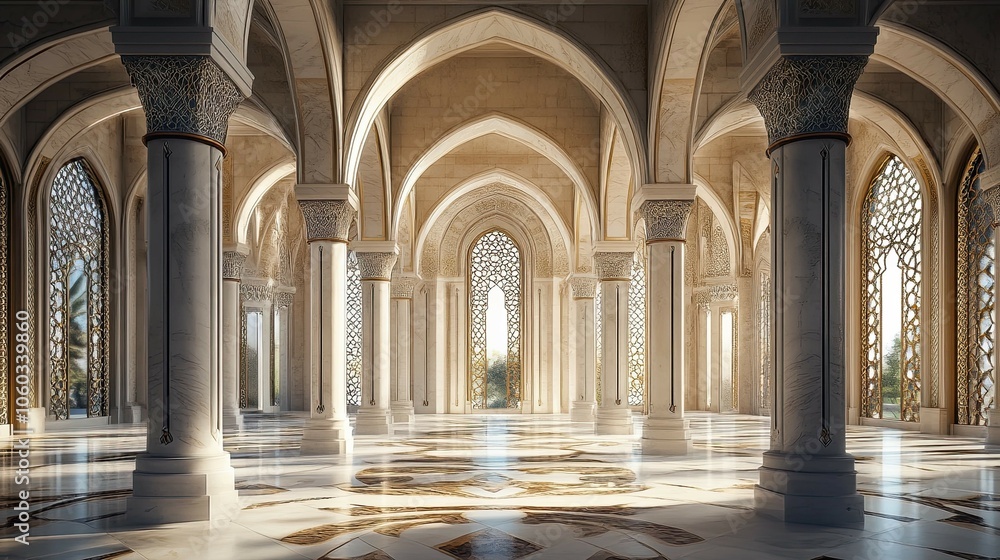 Obraz premium Islamic Architecture interior