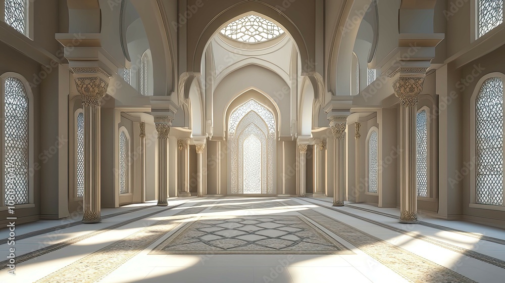 Obraz premium Islamic Architecture interior