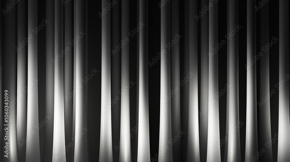 Obraz premium Abstract art geometric background with vertical lines.