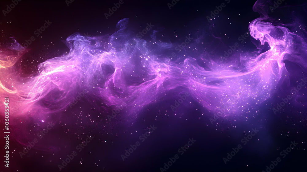 Fototapeta premium Abstract Purple Smoke Background