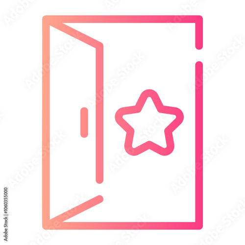 backstage gradient icon