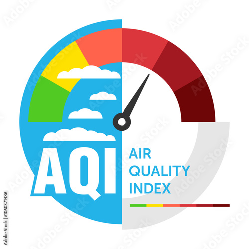 Air Quality Index - AQI report how polluted the air
