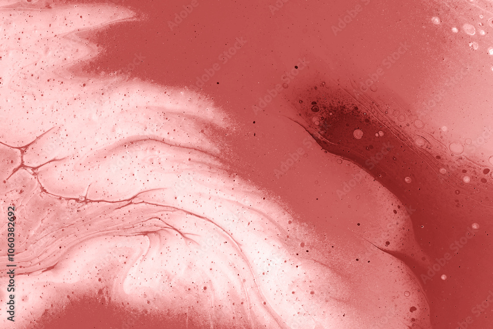 Fototapeta premium Fluid and Organic Pink Latte Color Abstract Background for Unique Designs