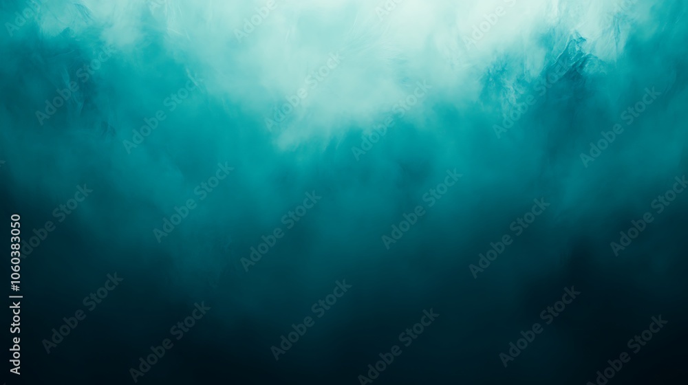 Obraz premium Abstract Blue Fog Background Plain Textured Background for Web Design and Copy