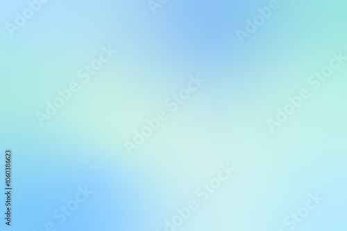 Iced neon gradient mesh, abstract background. Holographic skyline fluorescent web banner. Retro style. Iridescent graphic template for wallpaper, mobile screen