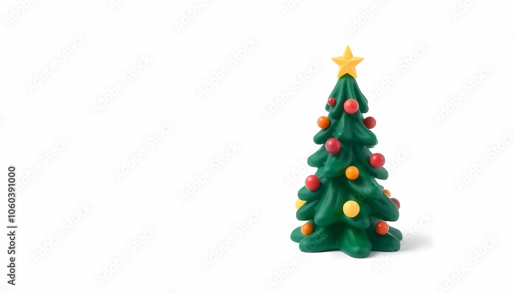 Plasticine Christmas Tree Plasticine Christmas Tree