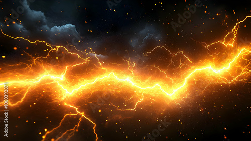 Electric Lightning Abstract...