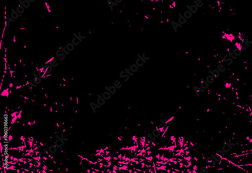 Pink paint brush texture background